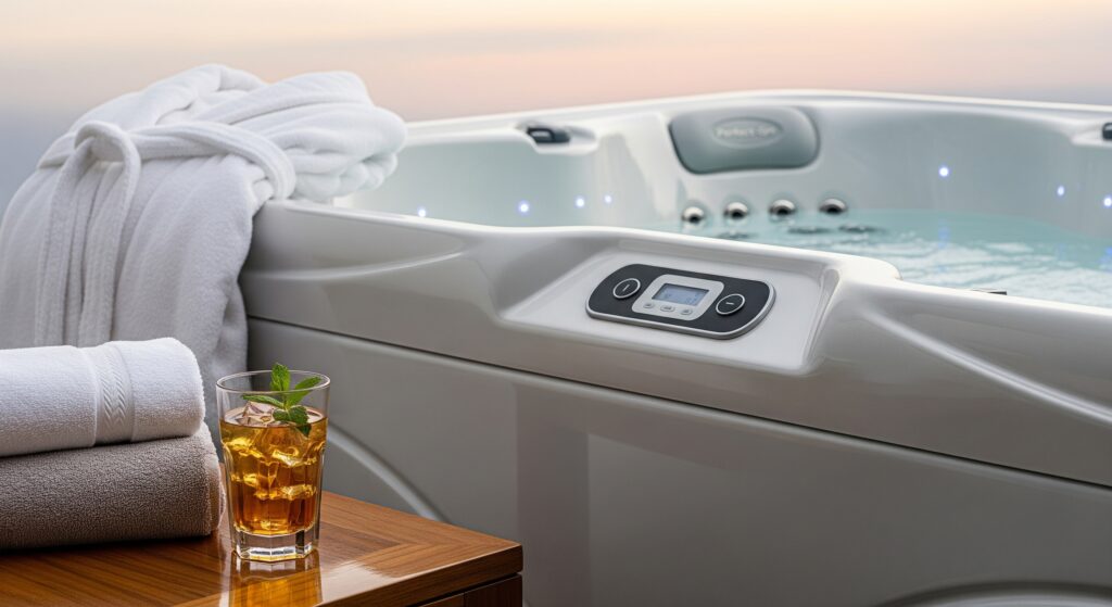 detailliertes Bild des Perfect-Spa® Outdoor Whirlpool New York Exclusive
