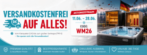 Versandkostenfrei Outdoor Whirlpool
