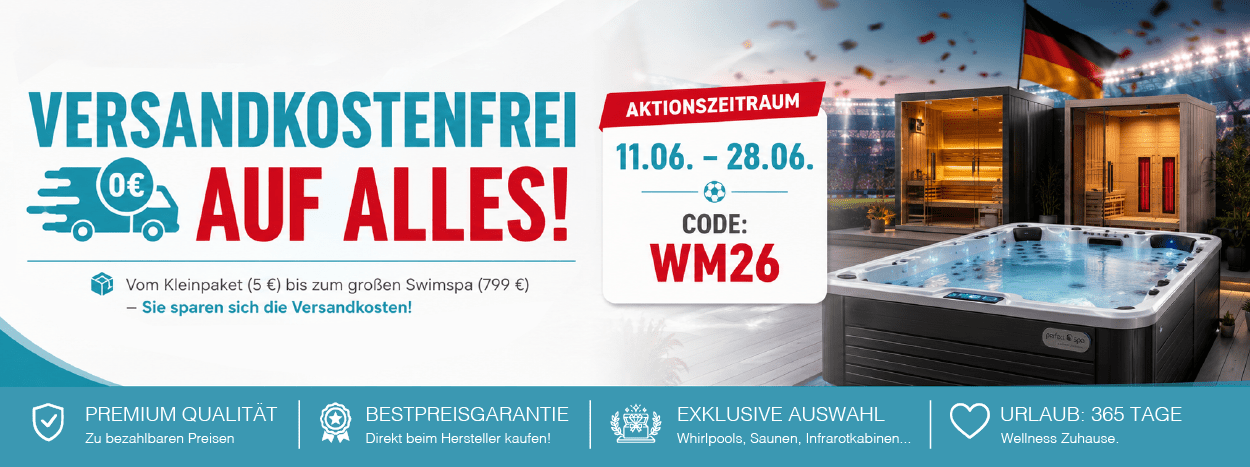 Versandkostenfrei Outdoor Whirlpool