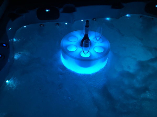 LED Schwimmender Getränkehalter | LED & Sound | Wellness-Zubehör