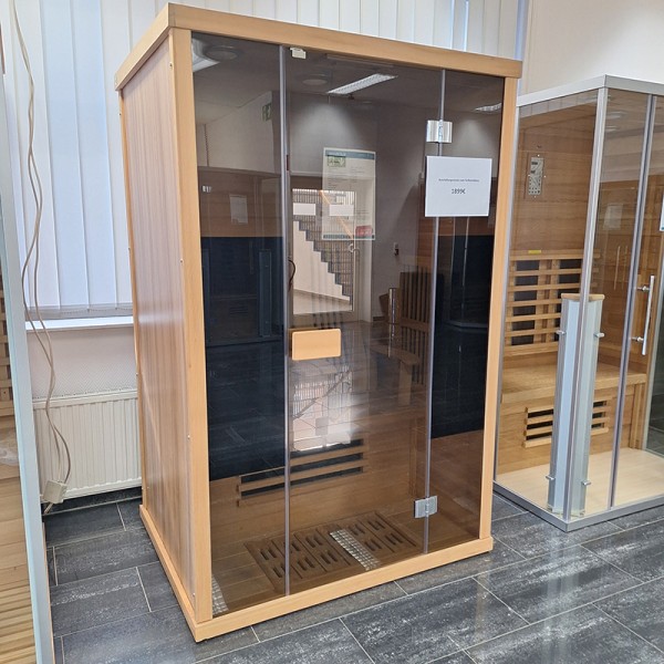 Ausstellungsstück Infrarotkabine Mauritius