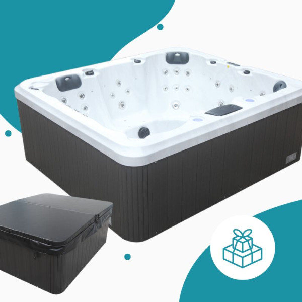 Aktionspaket Outdoor Whirlpool Phoenix Air inkl. Thermoabdeckung