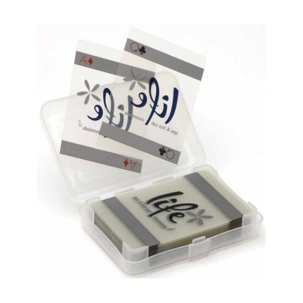 Life Spa Waterproof Playing Cards