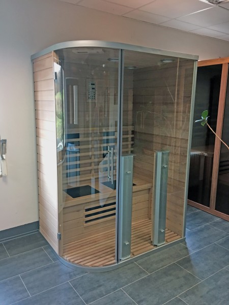 Ausstellungsstück Infrarotkabine Lobos Links